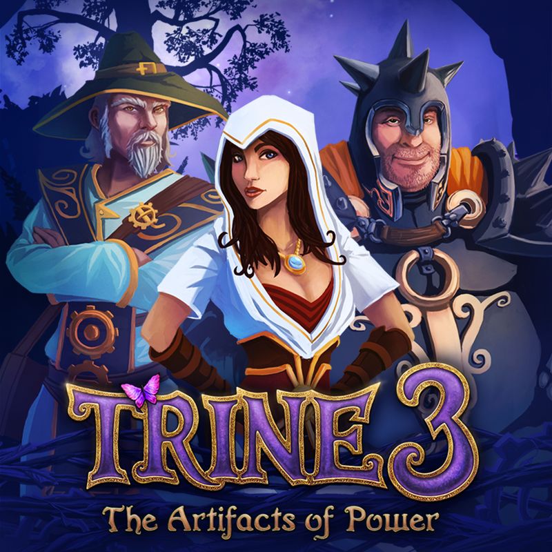 Front Cover for Trine 3: The Artifacts of Power (Nintendo Switch) (download release)