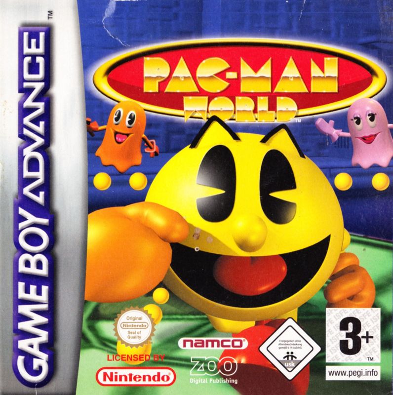 Front Cover for Pac-Man World (Game Boy Advance)