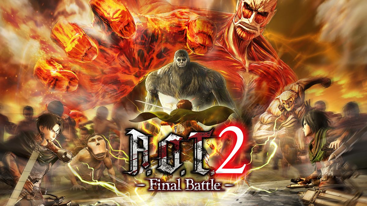 Front Cover for Attack on Titan 2: Final Battle (Nintendo Switch) (download release)