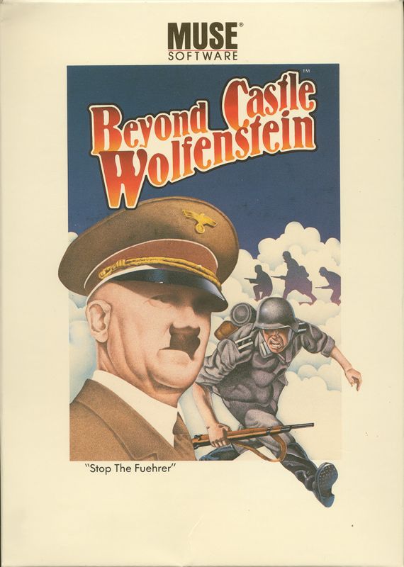 Front Cover for Beyond Castle Wolfenstein (Apple II and Atari 8-bit and Commodore 64 and PC Booter)
