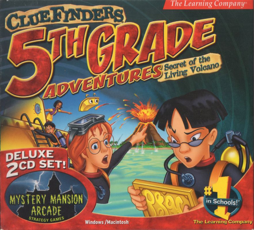 Other for ClueFinders: 5th Grade Adventures (Macintosh and Windows) (2002 reissue): Sleeve case - Front