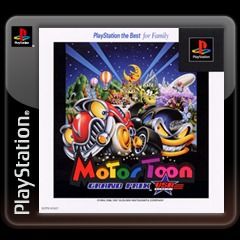 Front Cover for Motor Toon Grand Prix (PS Vita and PSP and PlayStation 3) (download release)
