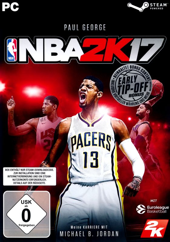 Front Cover for NBA 2K17 (Windows)