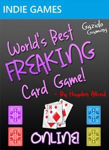 Front Cover for World's Best FREAKING Card Game! (Xbox 360) (XNA Indie Games release)