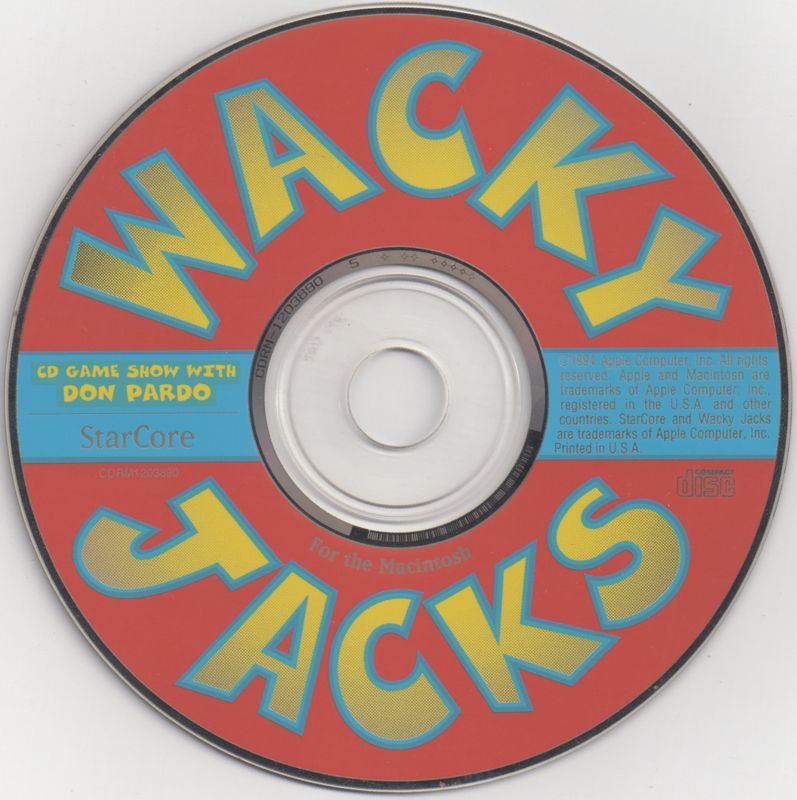 Media for Wacky Jacks (Macintosh)