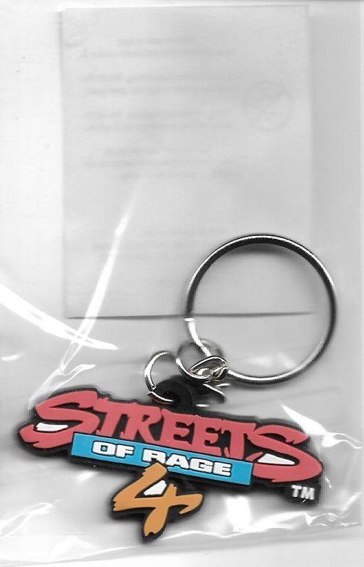 Extras for Streets of Rage 4 (Nintendo Switch): Keyring