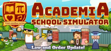 Front Cover for Academia: School Simulator (Windows) (Steam release): Law and Order update