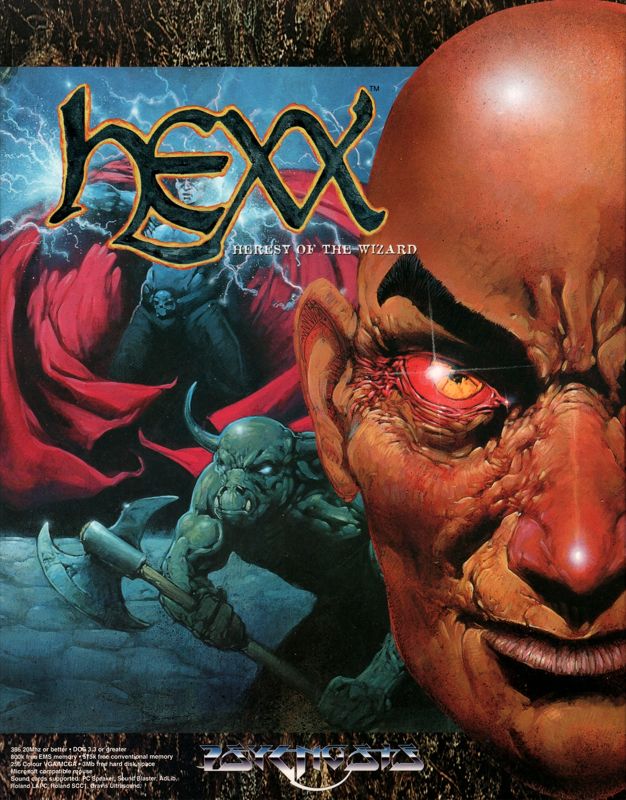 Front Cover for Hexx: Heresy of the Wizard (DOS)