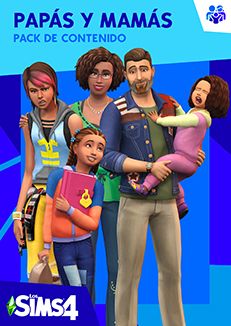 Front Cover for The Sims 4: Parenthood (Macintosh and Windows) (Origin release): Updated cover art