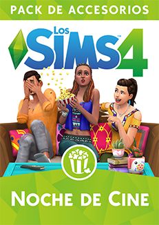 Front Cover for The Sims 4: Movie Hangout Stuff (Macintosh and Windows) (Origin release)