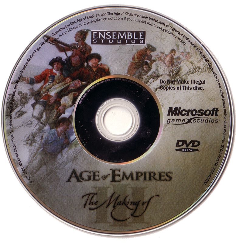 Extras for Age of Empires III (Collector's Edition) (Windows): The Making of Age of Empires III DVD