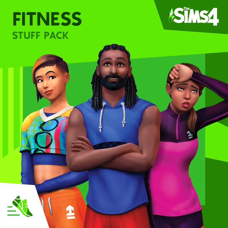 Front Cover for The Sims 4: Fitness Stuff (PlayStation 4) (download release)