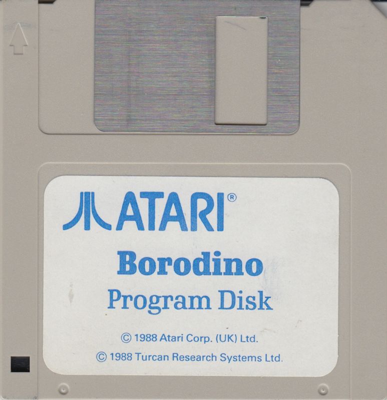 Media for Borodino (Atari ST): Disk 1 - Program Disk