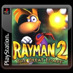 Front Cover for Rayman 2: The Great Escape (PS Vita and PSP and PlayStation 3) (download release)