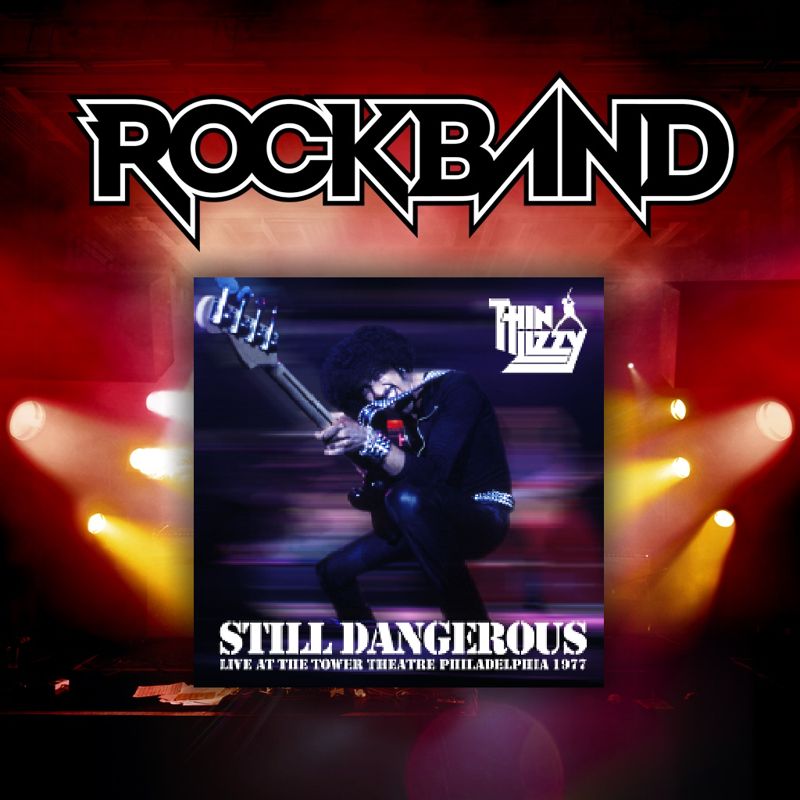 Front Cover for Rock Band: 'Cowboy Song (Live)' - Thin Lizzy (PlayStation 3 and PlayStation 4) (download release)