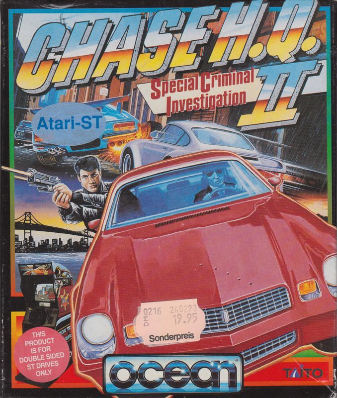 Front Cover for S.C.I.: Special Criminal Investigation (Atari ST)
