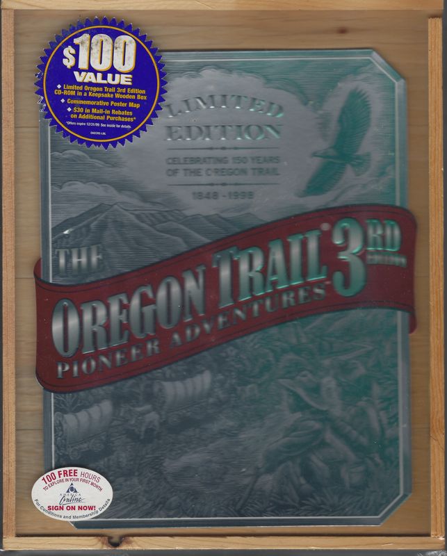 The Oregon Trail 3rd Edition (Limited Edition) box covers MobyGames