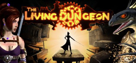 Front Cover for The Living Dungeon (Linux and Windows) (Steam release)
