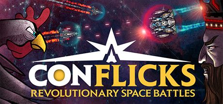 Front Cover for Conflicks: Revolutionary Space Battles (Linux and Macintosh and Windows) (Steam release)