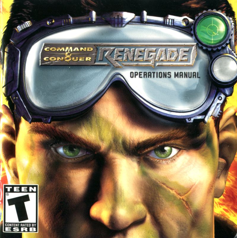 Other for Command & Conquer: Renegade (Windows) (Pre-ordered directly from Westwood Studios release): Jewel Case / Manual - Front