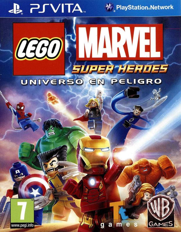 Front Cover for LEGO Marvel Super Heroes: Universe in Peril (PS Vita)