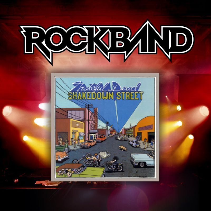 Front Cover for Rock Band: 'Fire on the Mountain' - The Grateful Dead (PlayStation 3 and PlayStation 4) (download release)