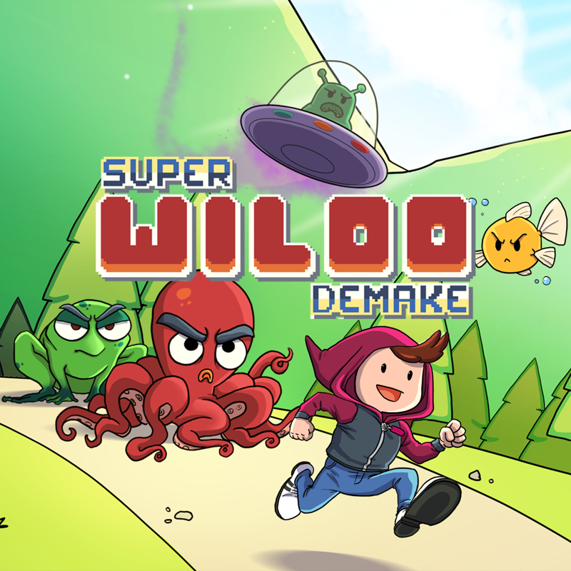 Front Cover for Super Wiloo Demake (PS Vita and PlayStation 4) (download release)