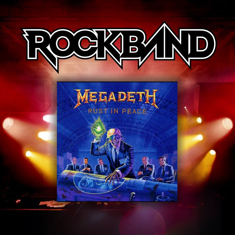 Front Cover for Rock Band: 'Five Magics' - Megadeth (PlayStation 3 and PlayStation 4) (download release)