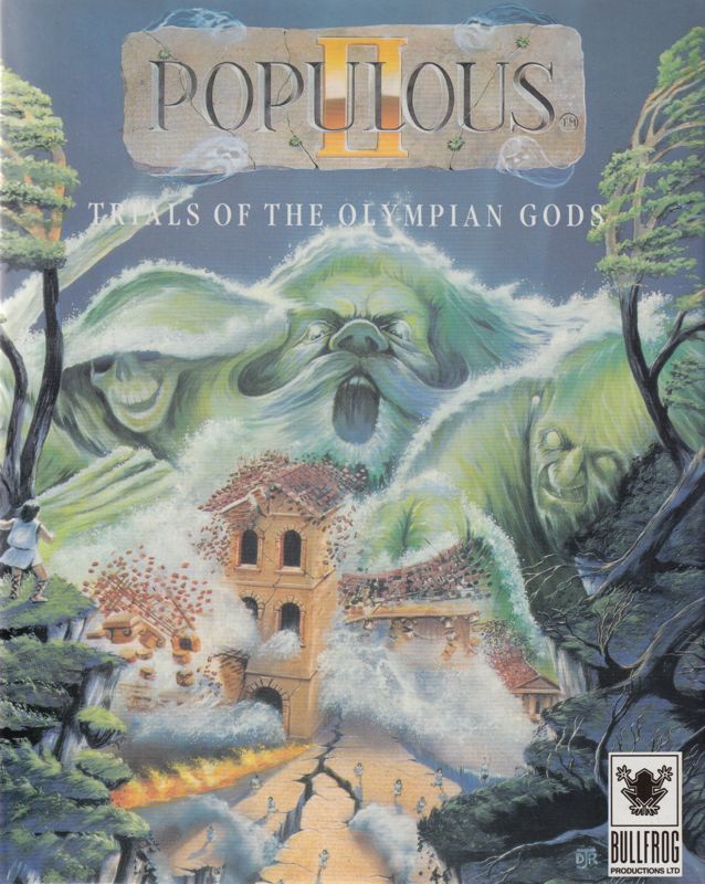 Front Cover for Populous II: Trials of the Olympian Gods (Atari ST)