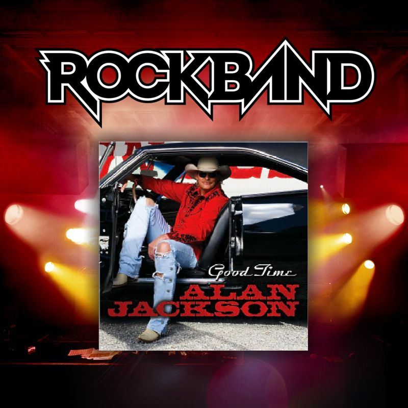 Front Cover for Rock Band: Alan Jackson - 'Good Time' (PlayStation 3 and PlayStation 4) (download release)