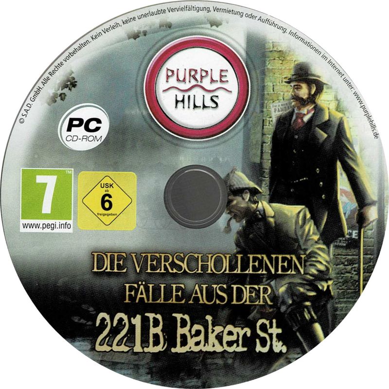 Media for The Lost Cases of 221B Baker St. (Windows) (Purple Hills release)