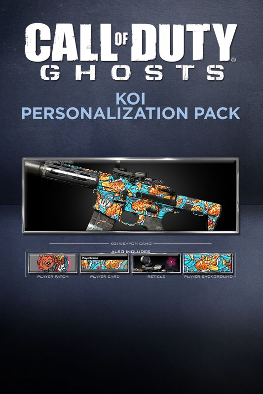 Front Cover for Call of Duty: Ghosts - Koi Personalization Pack (Xbox One) (download release)