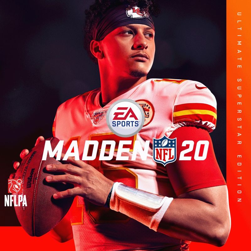 Front Cover for Madden NFL 20 (Ultimate Superstar Edition) (PlayStation 4) (download release)