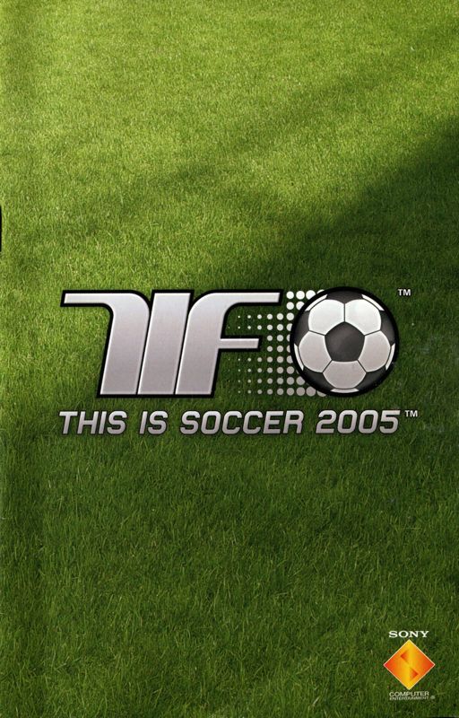 Manual for World Tour Soccer 2006 (PlayStation 2): Front