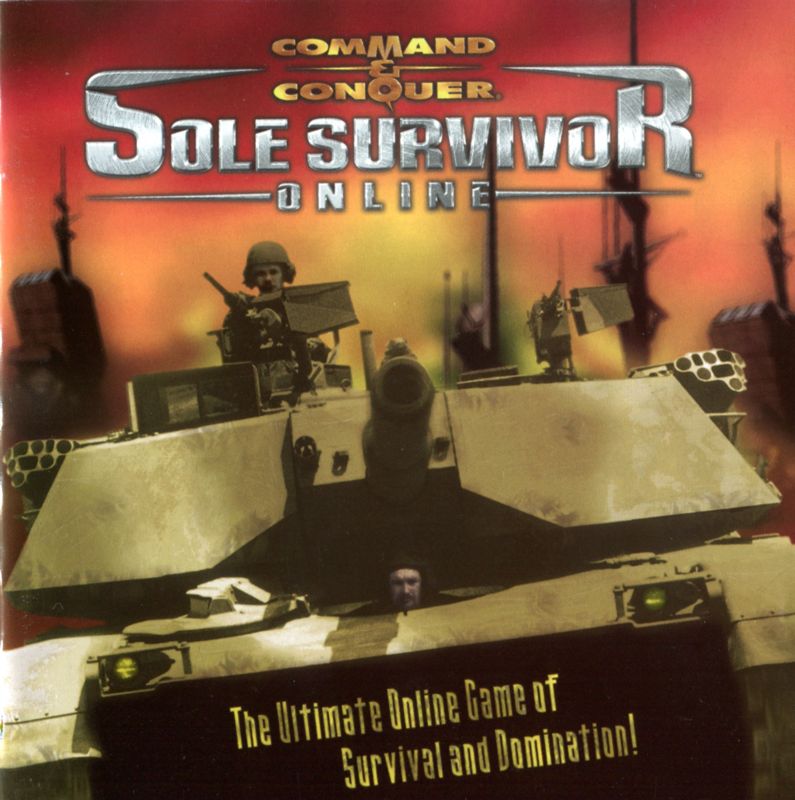 Other for Command & Conquer: Sole Survivor (Windows): Jewel Case / Manual - Front