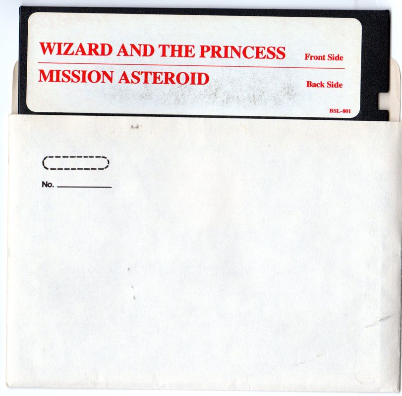 Media for Mission Asteroid & Wizard and the Princess (Commodore 64)