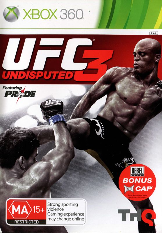 Front Cover for UFC Undisputed 3 (Xbox 360)