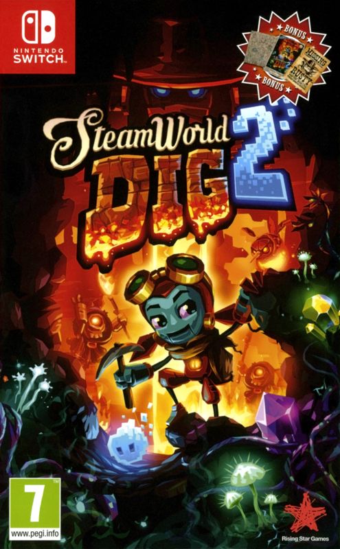 Front Cover for SteamWorld Dig 2 (Nintendo Switch)