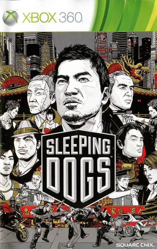 Manual for Sleeping Dogs (Xbox 360): Front