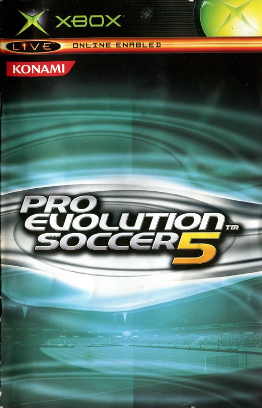 Manual for World Soccer: Winning Eleven 9 (Xbox): Front