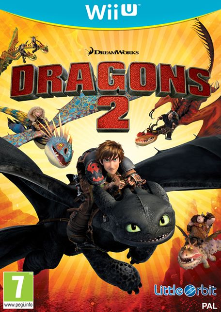 Front Cover for How to Train Your Dragon 2 (Wii U) (download release)