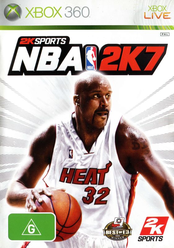Front Cover for NBA 2K7 (Xbox 360)