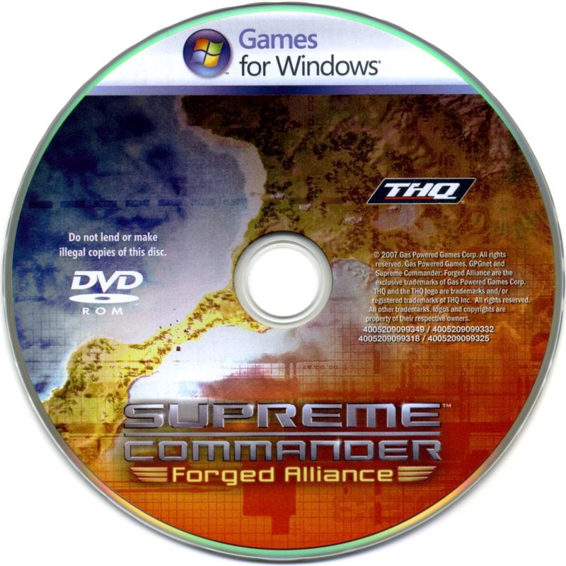 Media for Supreme Commander: Forged Alliance (Windows)