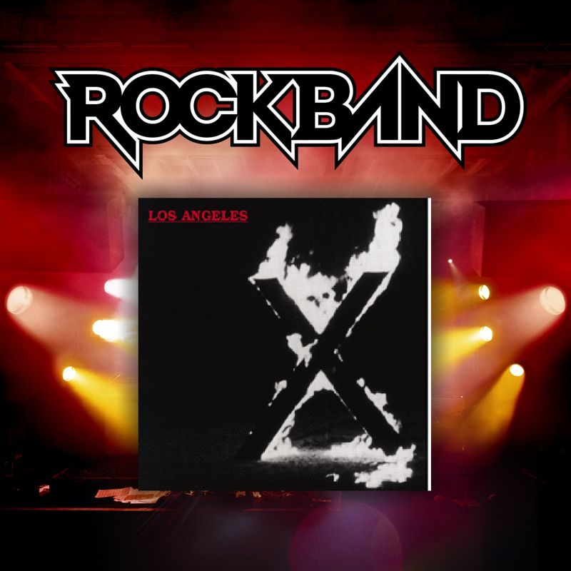Rock Band X 'Los Angeles' cover or packaging material MobyGames
