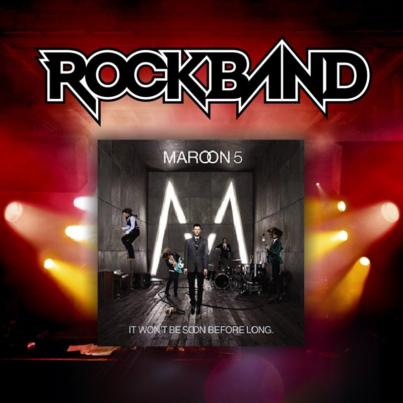 Front Cover for Rock Band: Maroon 5 - 'Makes Me Wonder' (PlayStation 3 and PlayStation 4) (download release)