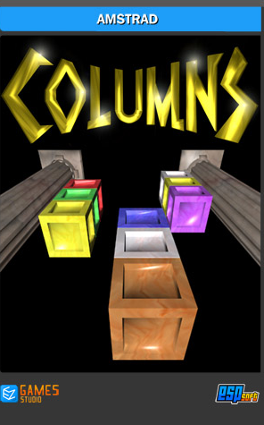 Front Cover for Columns (Amstrad CPC) (cassette version)