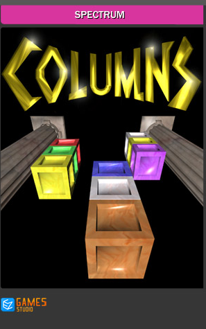 Front Cover for Columns (ZX Spectrum) (download release)