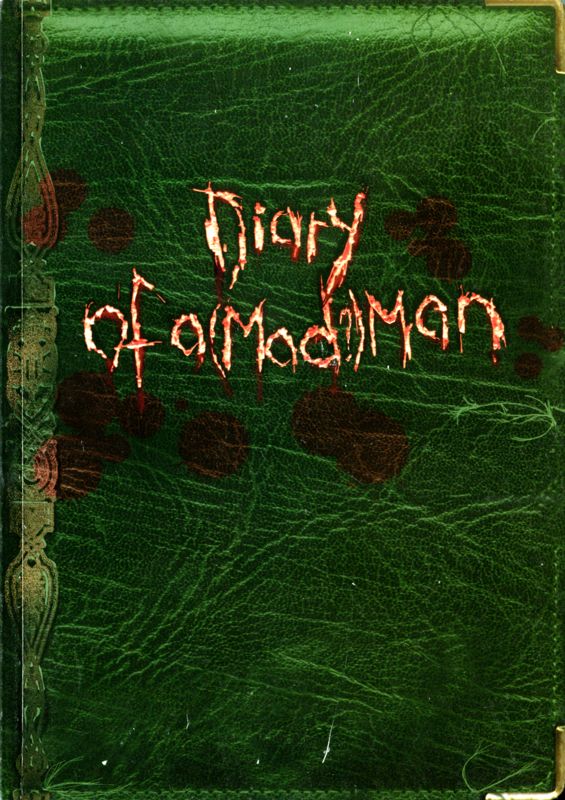Extras for DreamWeb (DOS): Diary - Front