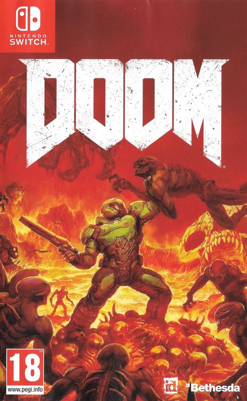 Front Cover for Doom (Nintendo Switch)