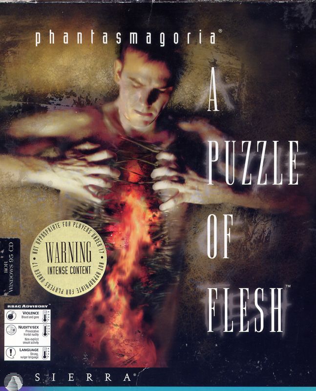 Front Cover for Phantasmagoria: A Puzzle of Flesh (DOS and Windows)